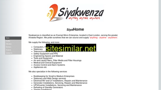 siyakwenza.co.za alternative sites