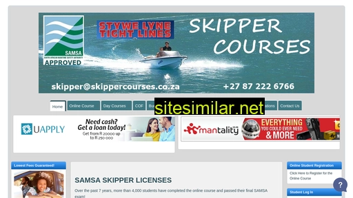 skippercourses.co.za alternative sites