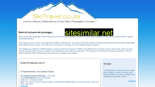 skitravel.co.za alternative sites