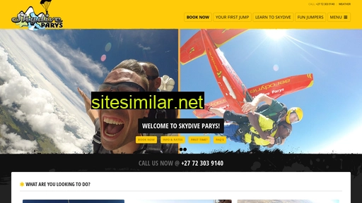 skydiveparys.co.za alternative sites