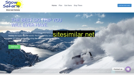 snowsafaris.co.za alternative sites