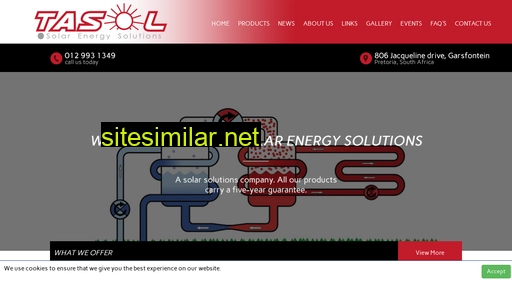 solartasol.co.za alternative sites