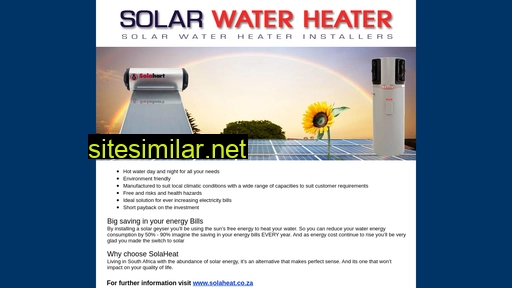 solarwaterheater-capetown.co.za alternative sites
