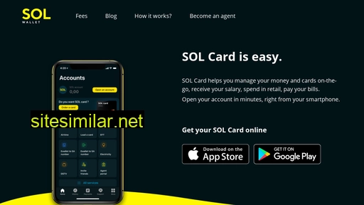 solcard.co.za alternative sites