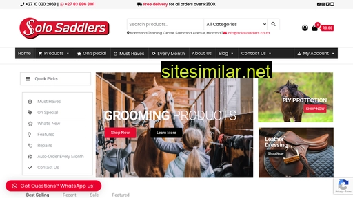 solosaddlers.co.za alternative sites