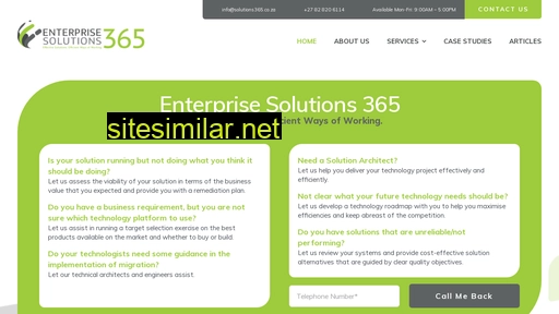 solutions365.co.za alternative sites