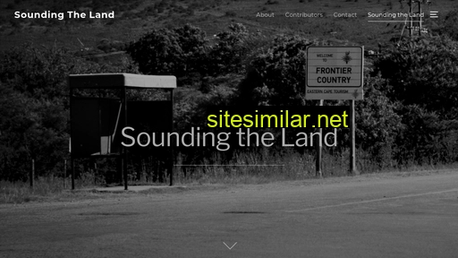 soundingtheland.co.za alternative sites