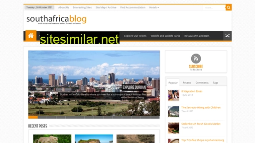 Southafricablog similar sites