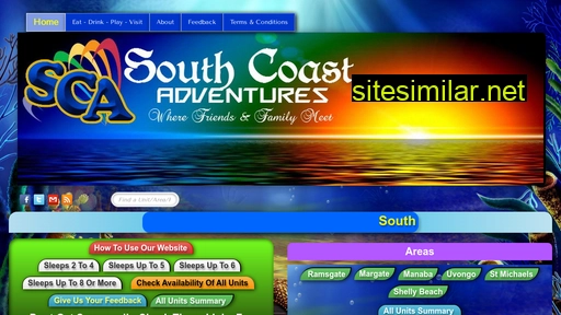 southcoastadventures.co.za alternative sites