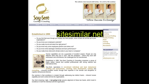 soysere.co.za alternative sites