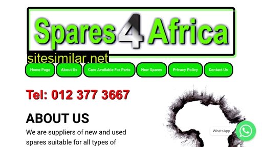 Spares4africa similar sites