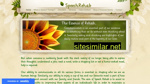 speechrehab.co.za alternative sites
