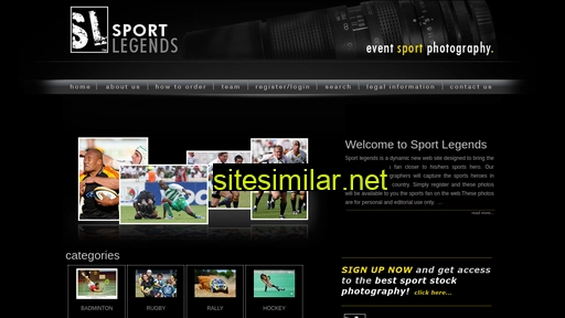 Sportlegends similar sites