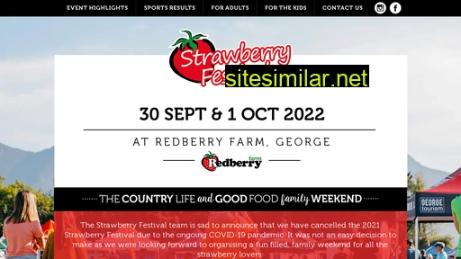 strawberryfestival.co.za alternative sites