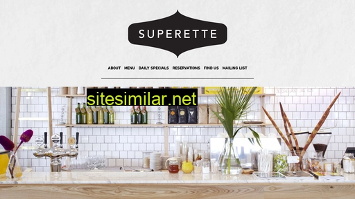 Superette similar sites
