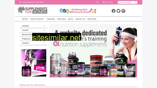 supplementsforwomen.co.za alternative sites
