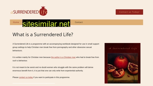 surrenderedlife.co.za alternative sites
