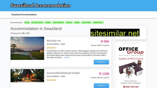 Swaziland similar sites