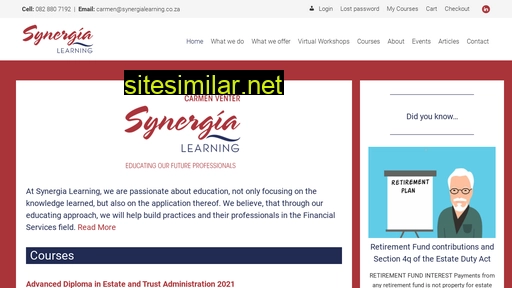 synergialearning.co.za alternative sites