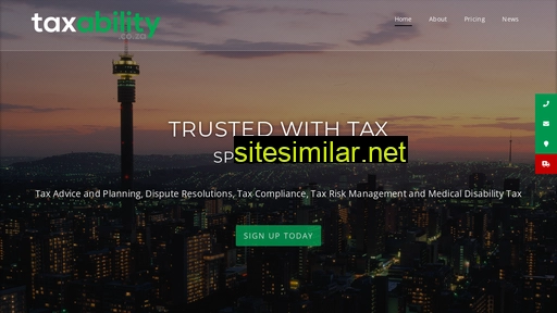taxability.co.za alternative sites