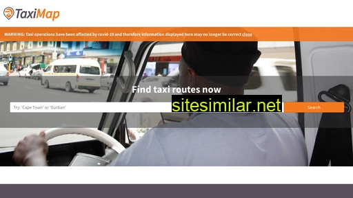 taximap.co.za alternative sites
