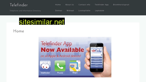 telefinder.co.za alternative sites