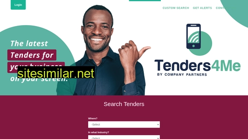 tenders4me.co.za alternative sites