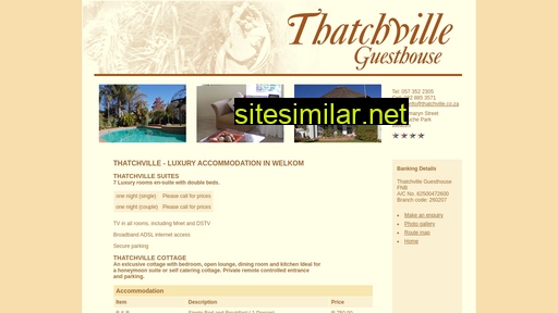 thatchville.co.za alternative sites