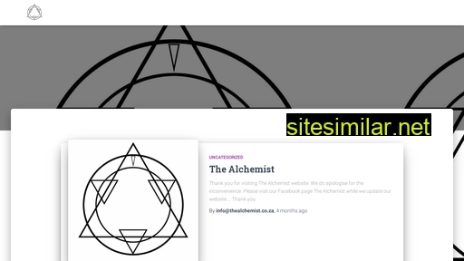 thealchemist.co.za alternative sites