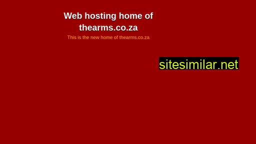 thearms.co.za alternative sites