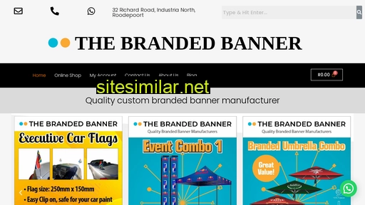 thebrandedbanner.co.za alternative sites