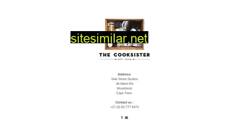 thecooksister.co.za alternative sites