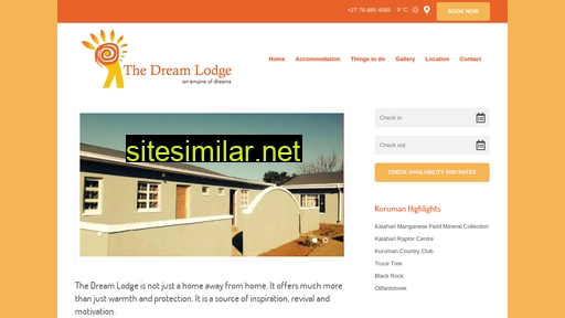 Thedreamlodge similar sites