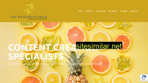 themustardflower.co.za alternative sites