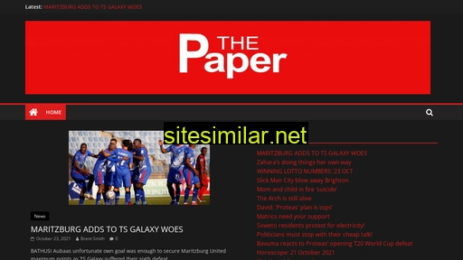 thepaper.co.za alternative sites