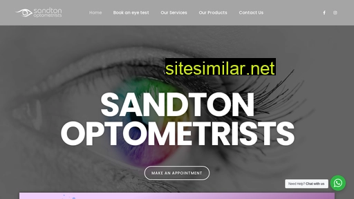 thesandtonoptom.co.za alternative sites