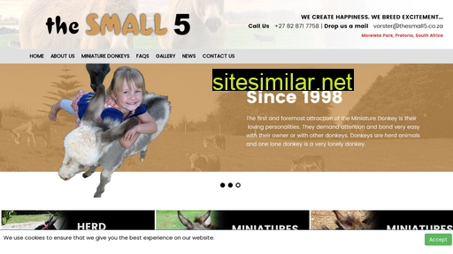 thesmall5.co.za alternative sites