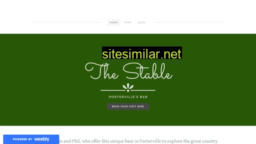 thestableporterville.co.za alternative sites