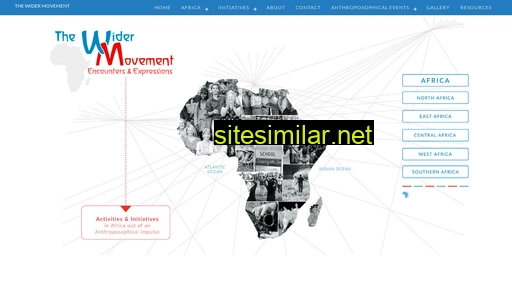 thewidermovement.org.za alternative sites