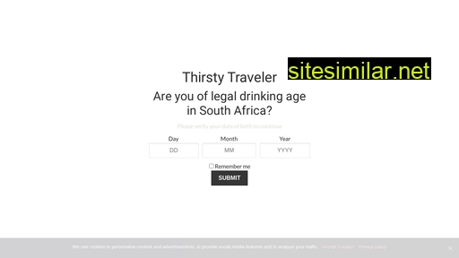 thirstytraveler.co.za alternative sites