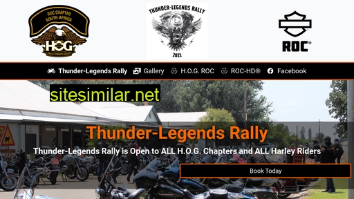 thunder-legendsrally.co.za alternative sites