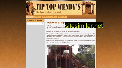 tiptopwendys.co.za alternative sites