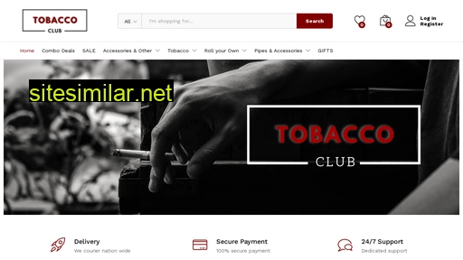 tobaccoclub.co.za alternative sites