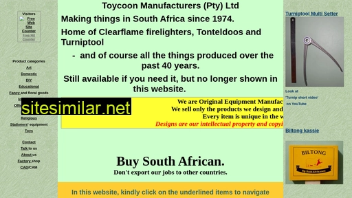 toycoon.co.za alternative sites