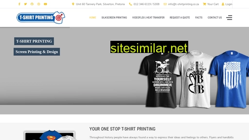 t-shirtprinting.co.za alternative sites