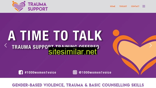 Trauma-support similar sites