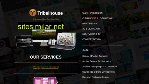 tribalhouse.co.za alternative sites