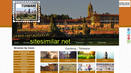Tshwane-info similar sites