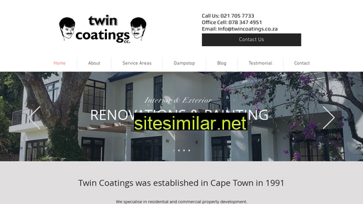 twincoatings.co.za alternative sites