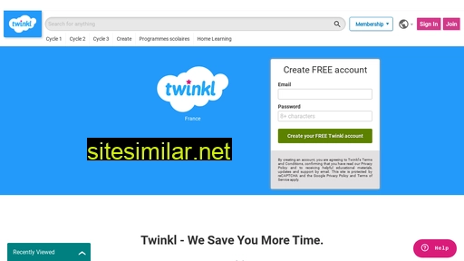 twinkl.co.za alternative sites